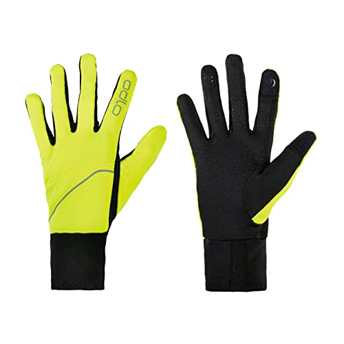 Odlo Unisex Handschuhe INTENSITY SAFETY LIGHT, safety yellow, XS von Odlo