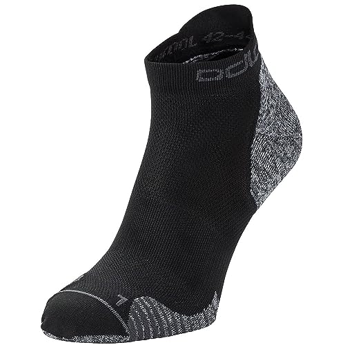 Odlo Unisex kurze Laufsocken 3 Pack CERAMICOOL RUN, black, 39-41 von Odlo