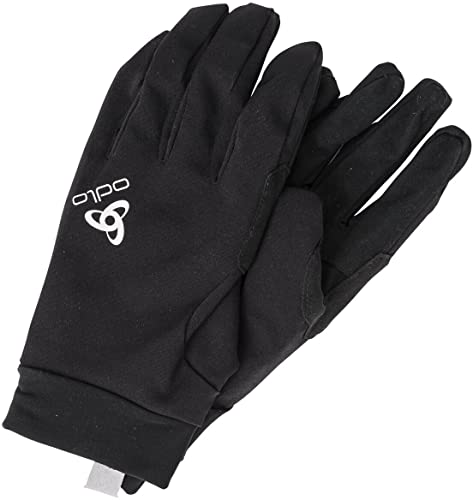 Odlo Unisex Handschuh-765940 Handschuhe, Schwarz, L EU von Odlo