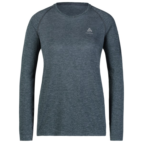 Odlo - Women's T-Shirt Crew Neck L/S Essential Seamless - Funktionsshirt Gr L;M;S;XL;XS blau;rot;türkis von Odlo