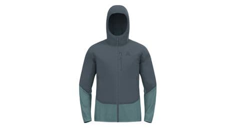 odlo ascent hybrid jacket grau blau von Odlo