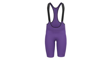radhose kurze radhose mit tragern odlo zeroweight violett schwarz von Odlo