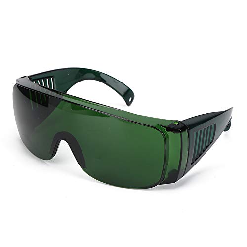 Odorkle BACHIN Schutzbrille, Schutzbrille, Industriezubehör für Lichtfilter (optional Rot und Grün) (Grün) von Odorkle