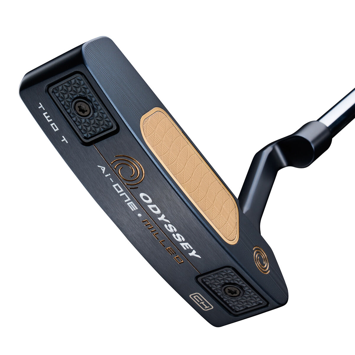 Odyssey Ai-ONE Milled Two T Crank Hosel Pistol Golf Putter, Mens, Right hand, 34 inches | American Golf von Odyssey