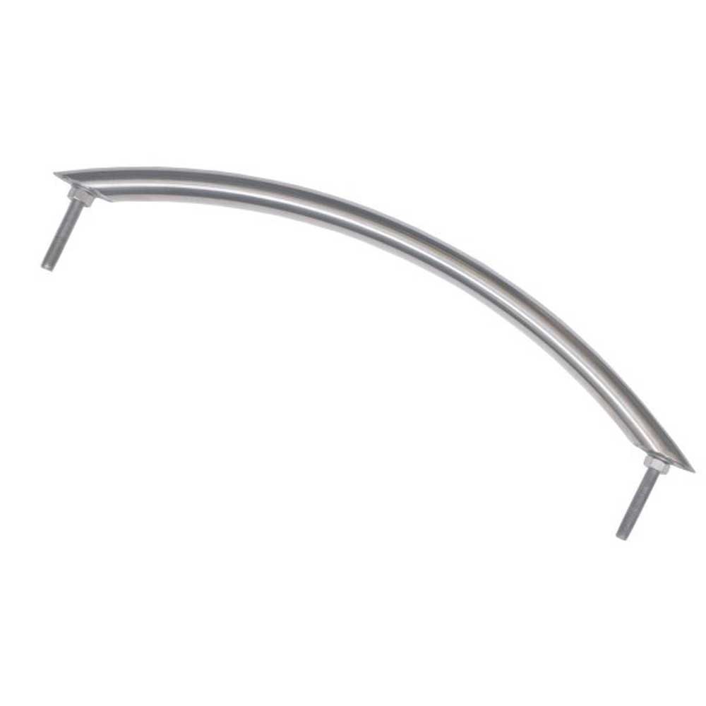 Oem Marine 25 Mm Stainless Steel Handrail With Studs Silber 400 mm von Oem Marine