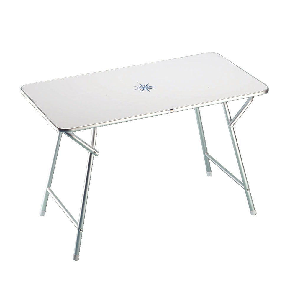 Oem Marine Folding Rectangular Table Silber 90 x 60 cm von Oem Marine