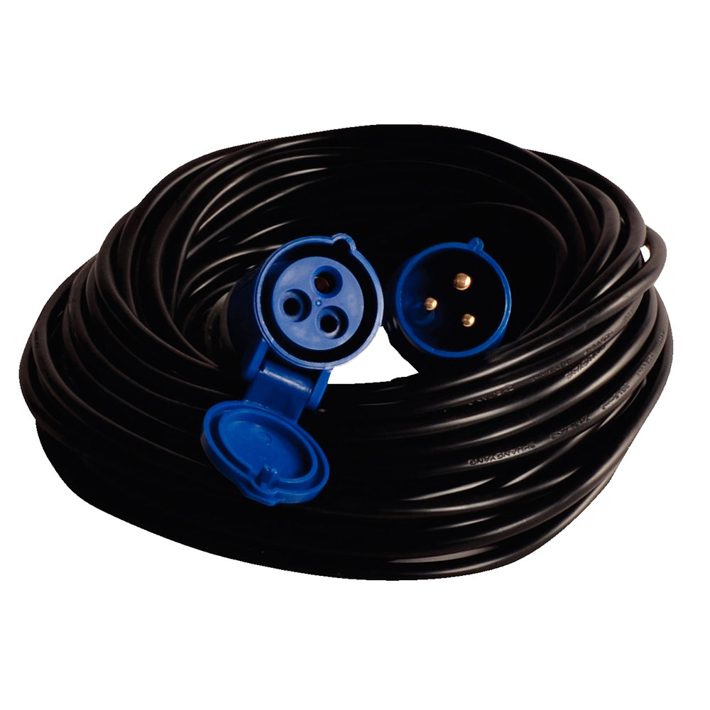 Oem Marine Male& Female Connector Electrical Extension 25 M Schwarz 3 x 1.5mm2 von Oem Marine