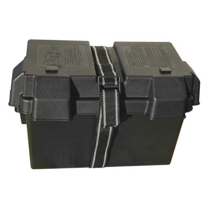 Oem Marine Medium Battery Tray Schwarz 33.5 x 17.3 x 25.6 cm von Oem Marine