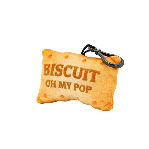 Oh My Pop! Biscuit-Pillow Schlüsselbund, Beige von Oh My Pop!