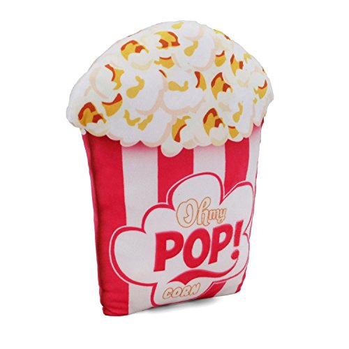 Oh My Pop Pop! Crunchy-Pillow Cushion (Large) Reisekissen, 35 cm, Weiß (White) von Oh My Pop!