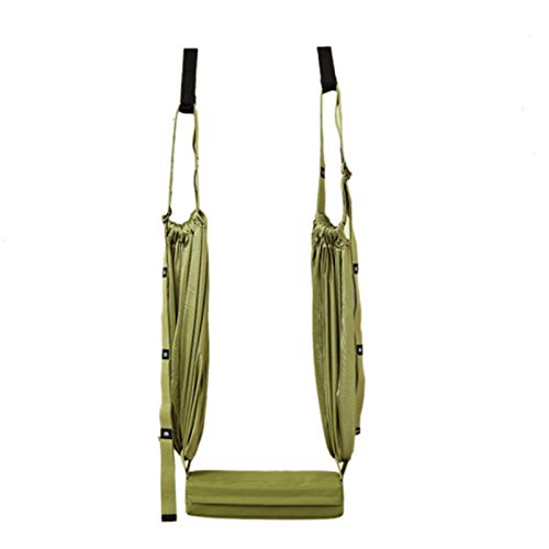 Oikabio Griffe Anti-Gravity Aerial Yoga Decke Hängematte Fliegende Schaukel Stuhl Trapez Yoga Inversionsgerät Grün von Oikabio