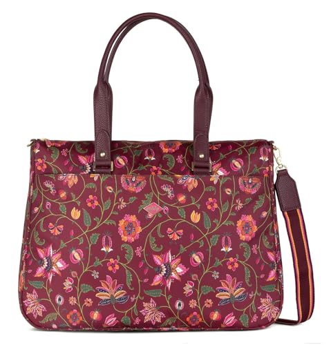 Oilily Charly Carry All Joy Flowers Chocolate von Oilily