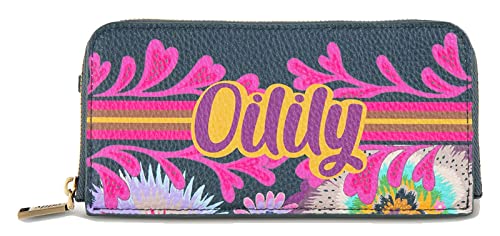 Oilily Fanfare Card Zip Wallet L Ponderosa Pine von Oilily