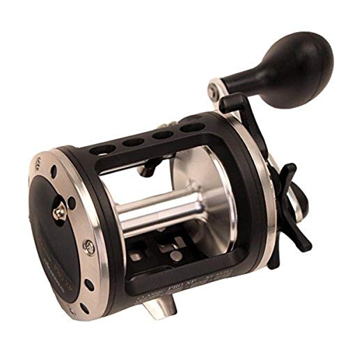 OKUMA Unisex-Erwachsene Classic Pro XP Rolle, 5.1:1 Übersetzung, 2BB Lager, 5,4 kg Max Drag, rechte Hand, schwarz, 200 von Okuma