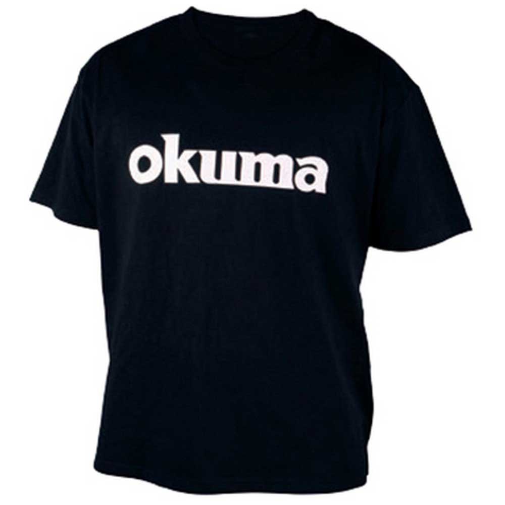 Okuma Logo Short Sleeve T-shirt Schwarz 3XL Mann von Okuma