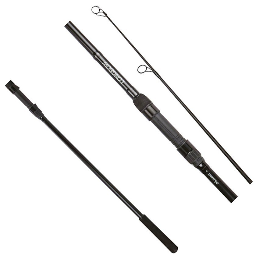 Okuma Longbow Carpfishing Rod Schwarz 3.66 m / 3.5 Lbs von Okuma