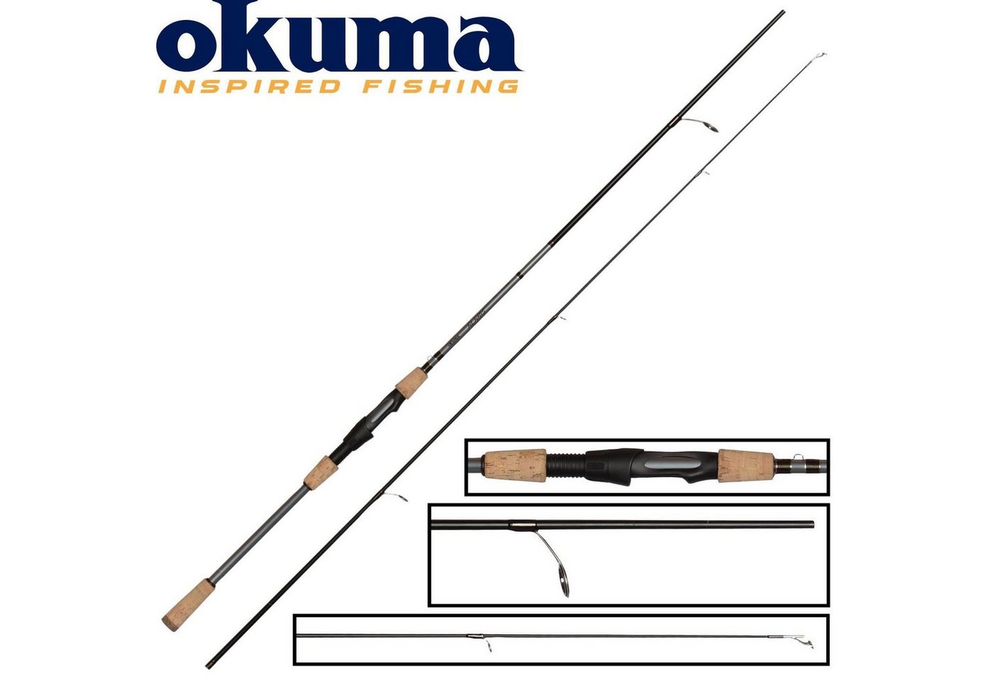 Okuma Spinnrute Okuma Alaris Spin 213cm 5-22g - Spinnrute von Okuma