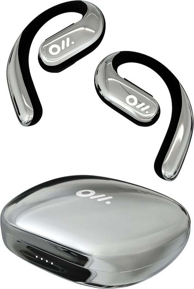 Oladance OWS Pro Open mit Multipoint-Verbindung bis zu 58 StundenWiedergabezeit In-Ear-Kopfhörer (Flexibler Titanbügel und breite Stützfläche für sicheren Halt den ganzen Tag., inklusive Ladehülle, hochwertige 23 * 10mm Treiber) von Oladance
