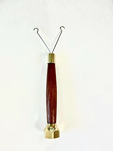 Olax Haarflair, Dubbing Twister mit Holzgriff, 10cm, Fliegenfischen, Angeln von Olax