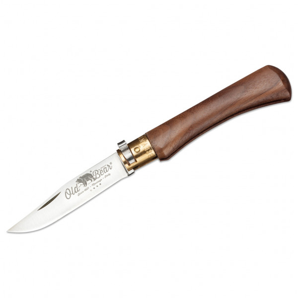 Old Bear - Walnuss - Messer Gr Klinge 10 cm braun von Old Bear