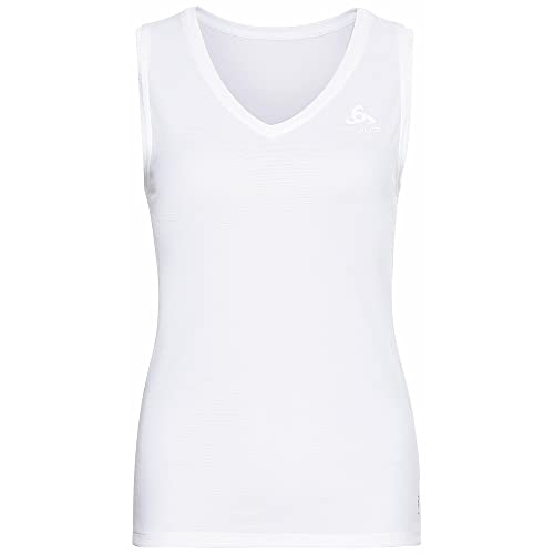 Odlo Damen Active F-dry Light Funktionsunterwäsche Tanktop, Weiß, M EU von Odlo