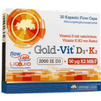Gold-Vit D3+K2 (30 Kapseln) von Olimp