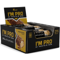 I'M PRO Protein Bar - 15x40g - Peanut Butter von Olimp
