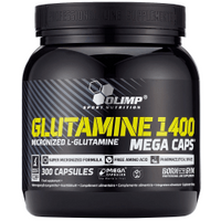 Glutamine Mega Caps 1400 (300 Kapseln) von Olimp