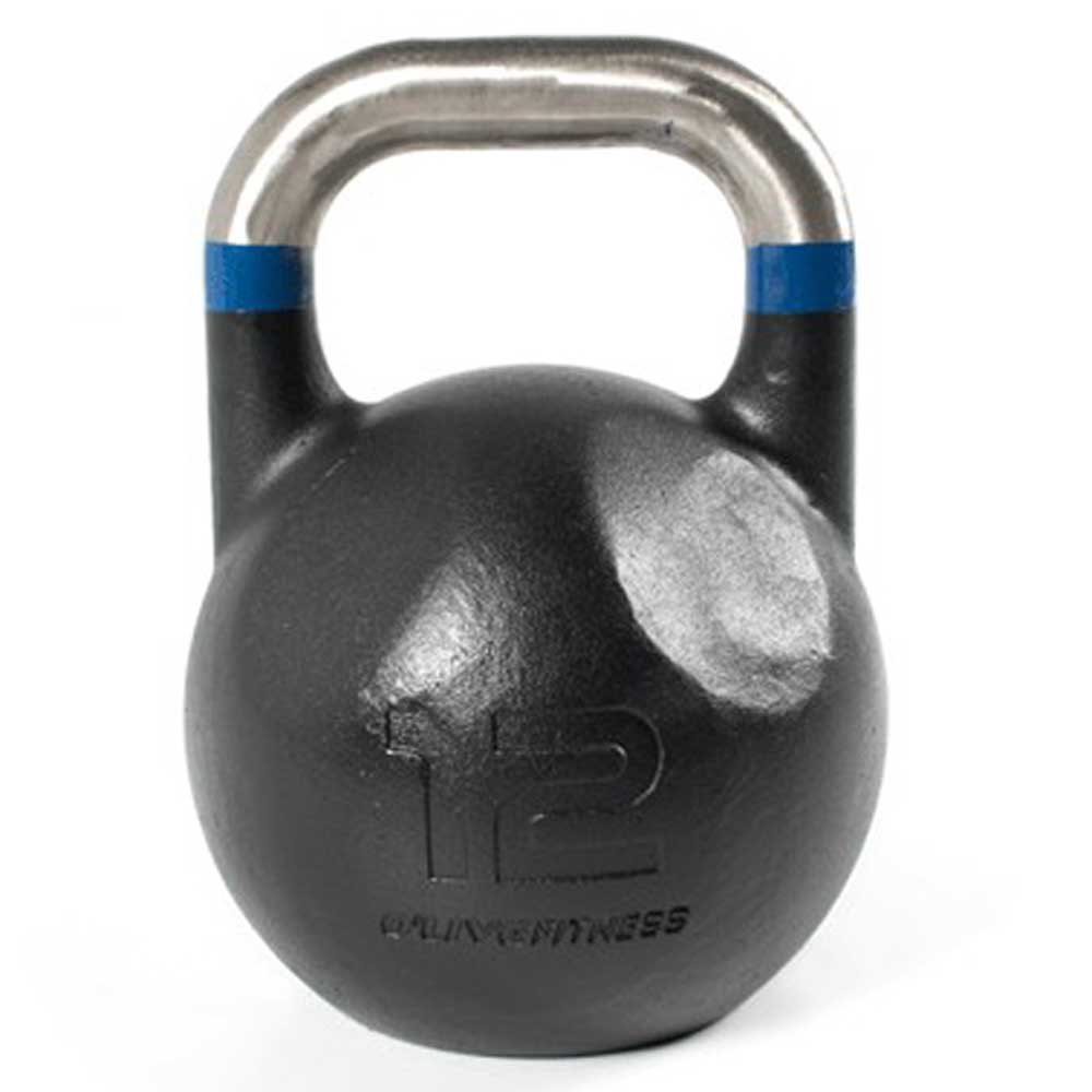 Olive Competitive 12kg Kettlebell Schwarz 12 kg von Olive