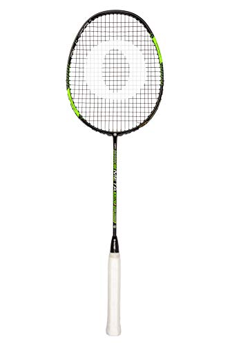 Oliver Badmintonschläger Meta X90 / Badminton Racket aus Carbon in schwarz-grün, ideal für Einsteiger & Hobbyspieler von Oliver