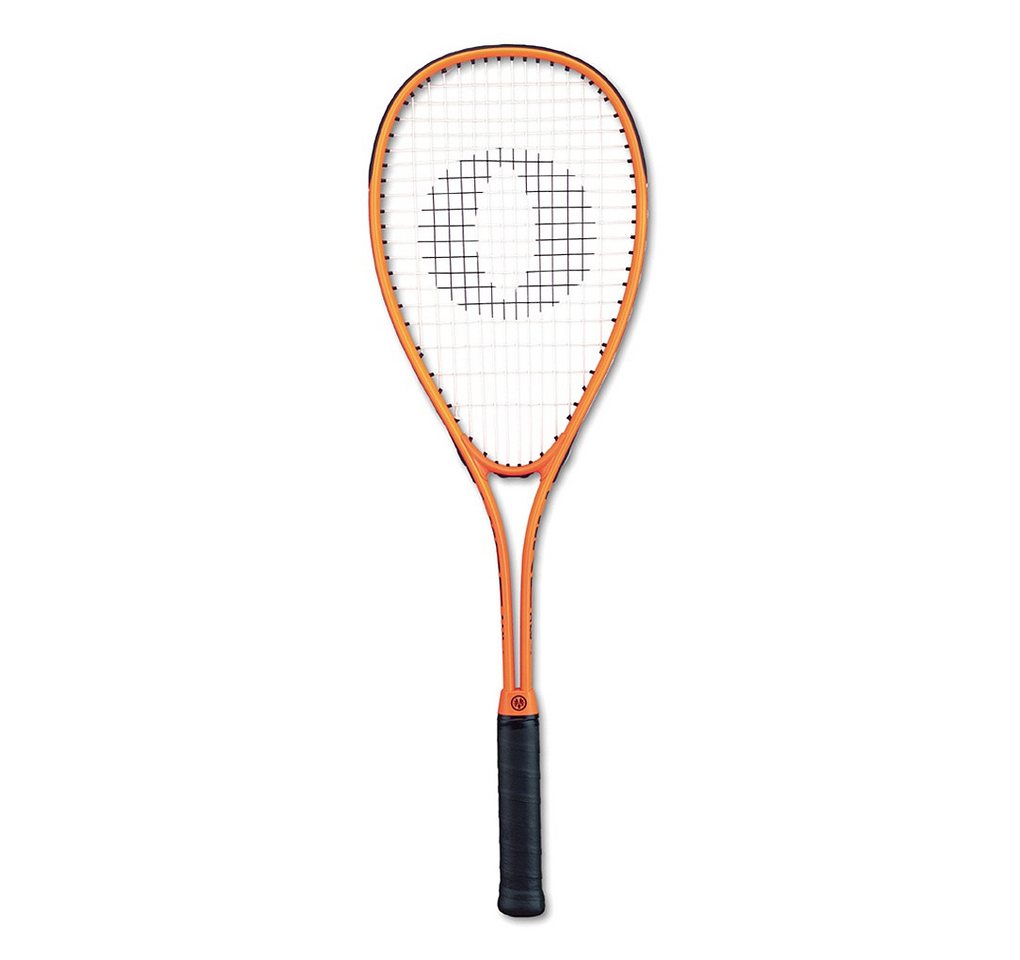 Oliver Squashschläger Hire Aluminium (220g/kopflastig/Einsteiger) orange - besaitet - von Oliver