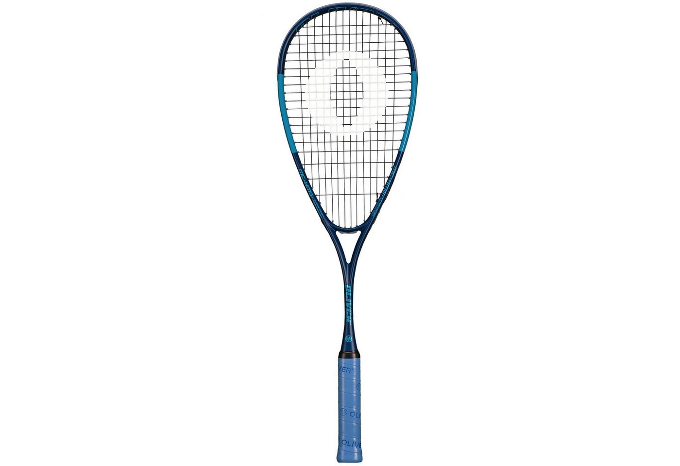 Oliver Squashschläger XT 880 (120g/ausgewogen/Power) blau - besaitet - von Oliver