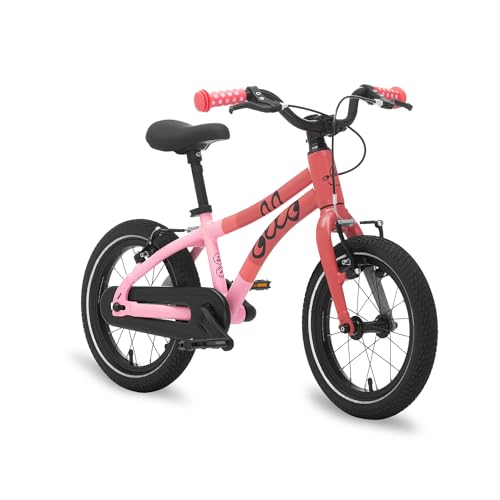 Ollo Adventure Bike Kinderfahrrad 14 Zoll leicht Mädchen Jungen - Pink Flamingo von Ollo