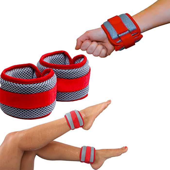Ology Aquatic Bracelet Wrist/ankle Rot,Grau 0.5 kg von Ology