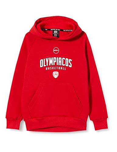 Olympiacos B.C. Unisex-Kinder-Sweatshirt, offizielles Produkt, Größe 20/21, regulär von Olympiacos B.C.