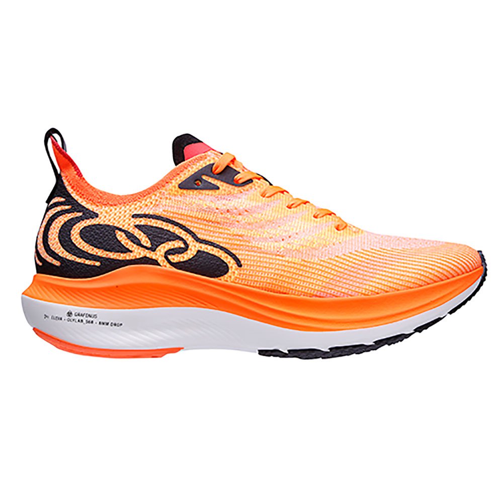 Olympikus Corre Grafeno 2 Running Shoes Orange EU 41 Mann von Olympikus