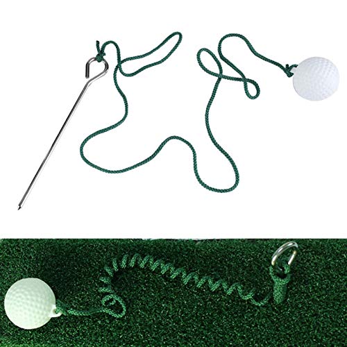 Omabeta Golf Trainingsball Zubehör Golf Fly Rope Ball Golf Swing Rope Ball, für Golf Warming Up Lightweight von Omabeta