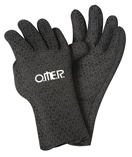 Omer Aquasphere Unisex-Adult AQUASTRETCH 2 MM Gloves Handschuhe, Mehrfarbig, M von Omer