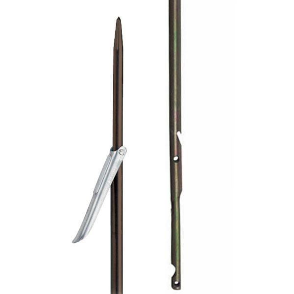 Omer Spear 6.5 Mm Single Flopper Braun 125 cm / For Gun 50 cm von Omer