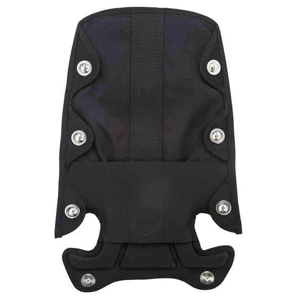 Oms Back Pad With Bolts Kit Schwarz von Oms