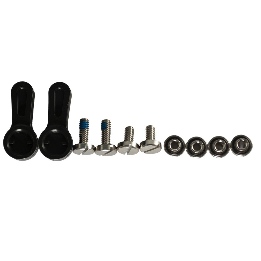 Oms Bock Screw Set For Back Pad Schwarz von Oms