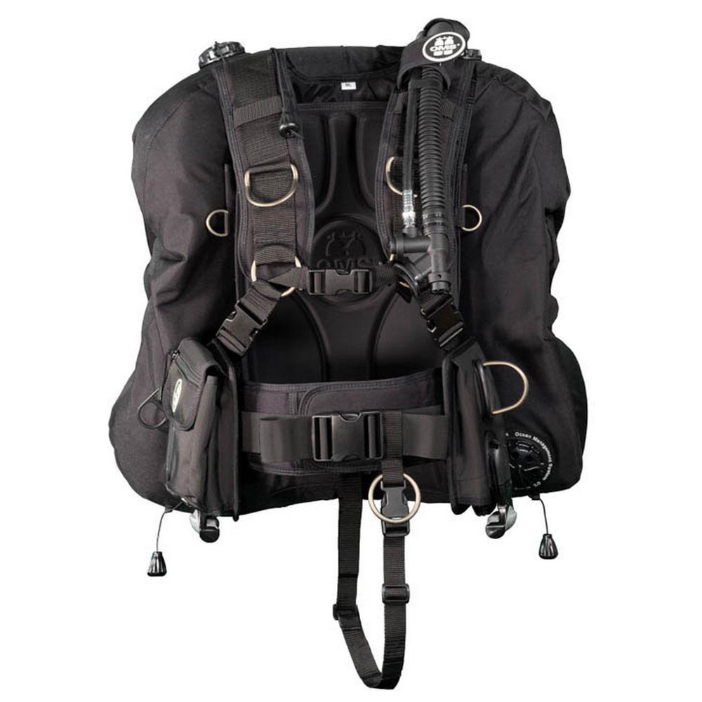 Oms Iq Lite With Deep Ocean 2.0 Wing Bcd Schwarz M-L von Oms