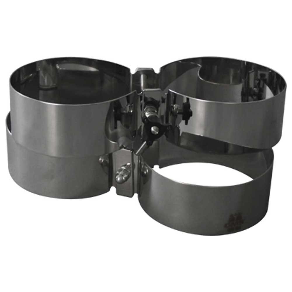Oms Style Tank Bands For Wide-distance Twinsets 140 Mm 5/7/8.5l Clamp Schwarz von Oms
