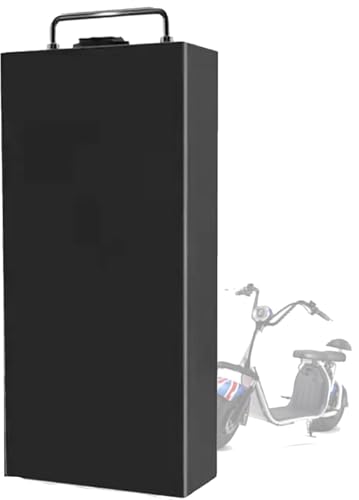 Motorradbatterie 48V 60V Elektrofahrrad-Akku 12Ah 15Ah 20Ah 25Ah Fahrrad Akku 48V 60V Ebike Li-Ionen-Akkupack mit Ladegerät für 200W 750W 1000W 1500W Moped Motor 48V 15AH von OmurgA