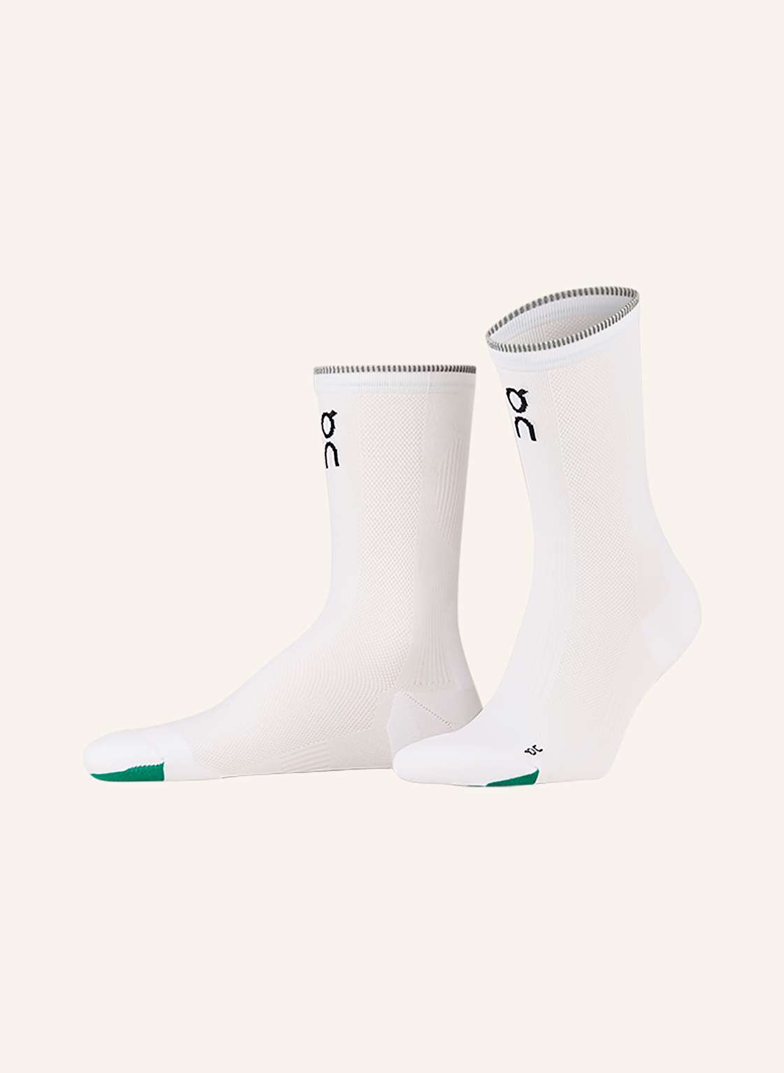 On Laufsocken Elite Run weiss von On