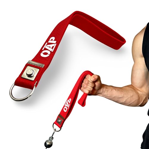 OAP Premium Armwrestling Judoband Trainingsgurt, Handtrainer & Unterarmtrainer, 100% Made in Germany, Kompatibel mit Kabelzug, Loading pin und Widerstandsbänder, für Home Gym/ Fitnessstudio, rot OAP Premium Armwrestling Judoband Trainingsgurt, Handtrainer & Unterarmtrainer, 100% Made in Germany, Kompatibel mit Kabelzug, Loading pin und Widerstandsbänder, für Home Gym/ Fitnessstudio, rot von One Arm Power