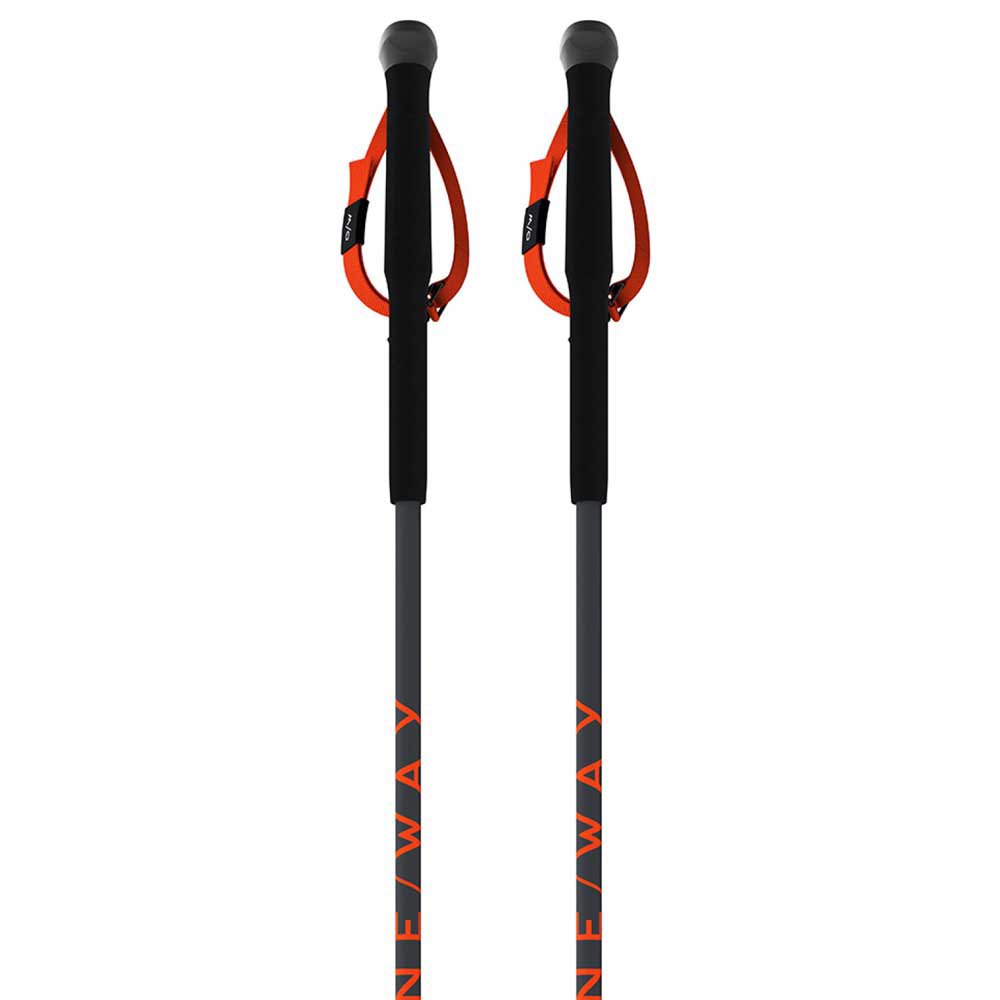 One Way Tr Carbon Vario Poles Orange 110-145 cm von One Way