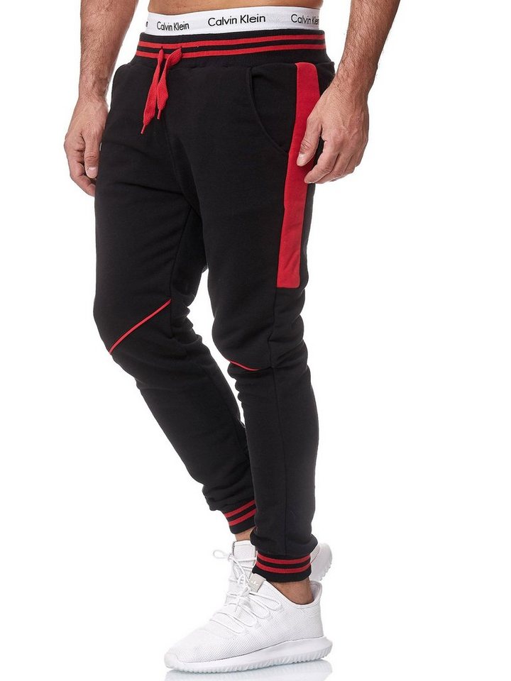 OneRedox Jogginghose 1317C (Sporthose Trainingshose Sweatpants, 1-tlg) Fitness Freizeit Casual von OneRedox