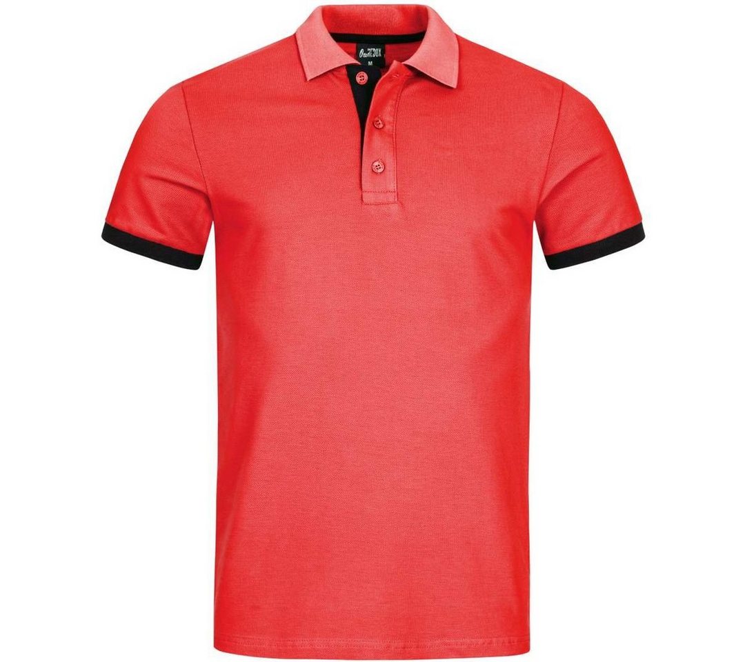 OneRedox T-Shirt »P14ST« (Shirt Polo Kurzarmshirt Tee, 1-tlg., im modischem Design) Fitness Freizeit Casual von OneRedox