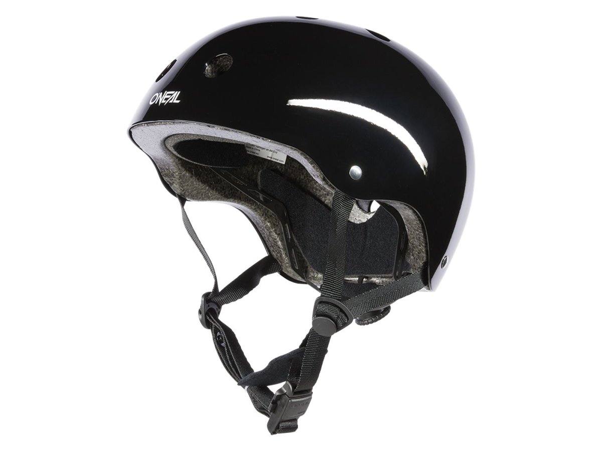 Oneal DIRT LID Helm SOLID Schwarz von Oneal